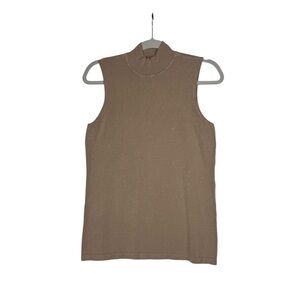 Additions by Chicos Sleeveless Tan Top Size 1